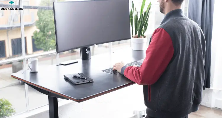 Organised Standing Desk 