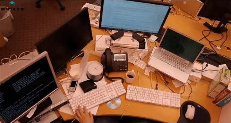 Overloaded desk 