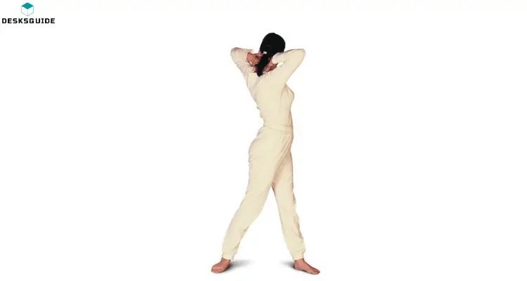Standing Twist Back Stretch (Best Exercise To Stretch Your Lower Back) 