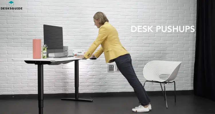 Standing desk pushups (Best Exercise To Strengthen Your Arms) 